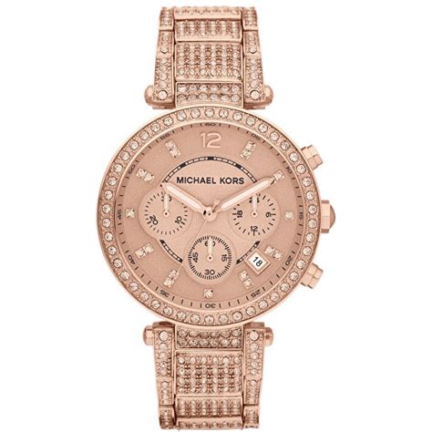 Michael Kors Uptown Glam Parker Chronograph 